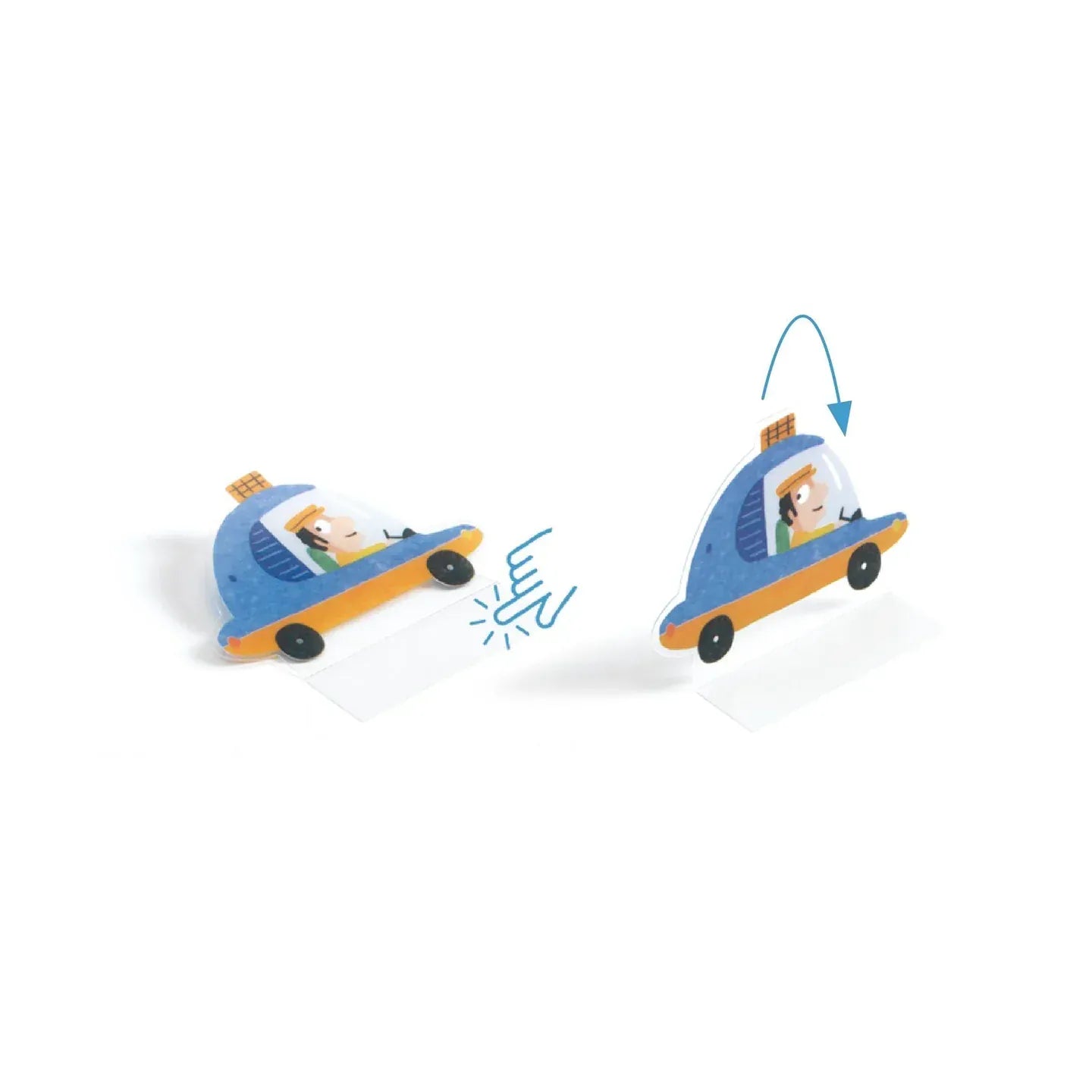 Vehicles Lift Up Stickers Djeco Lil Tulips