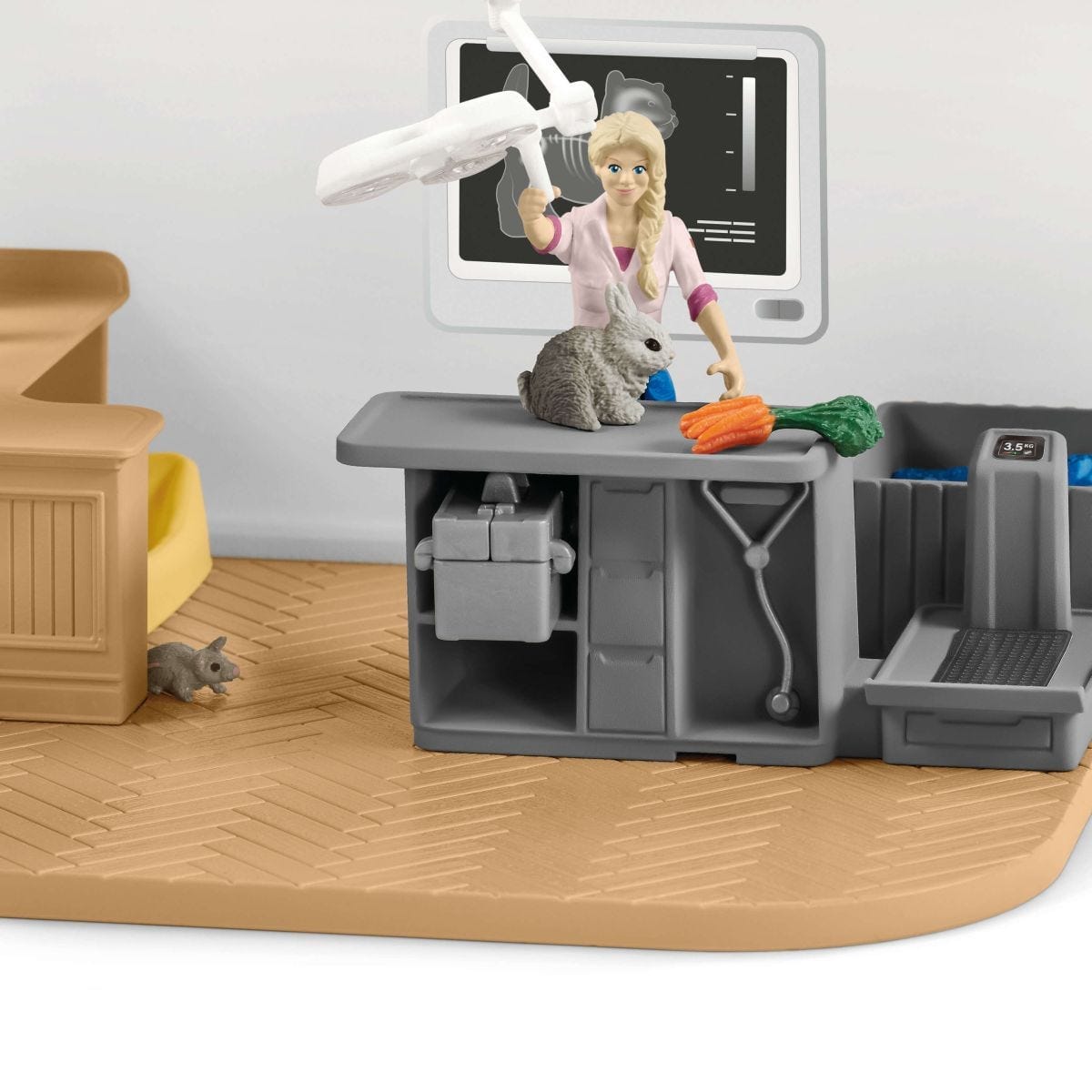 Veterinary Practice with Pets Farm Figurine Toys Play Set Schleich Lil Tulips