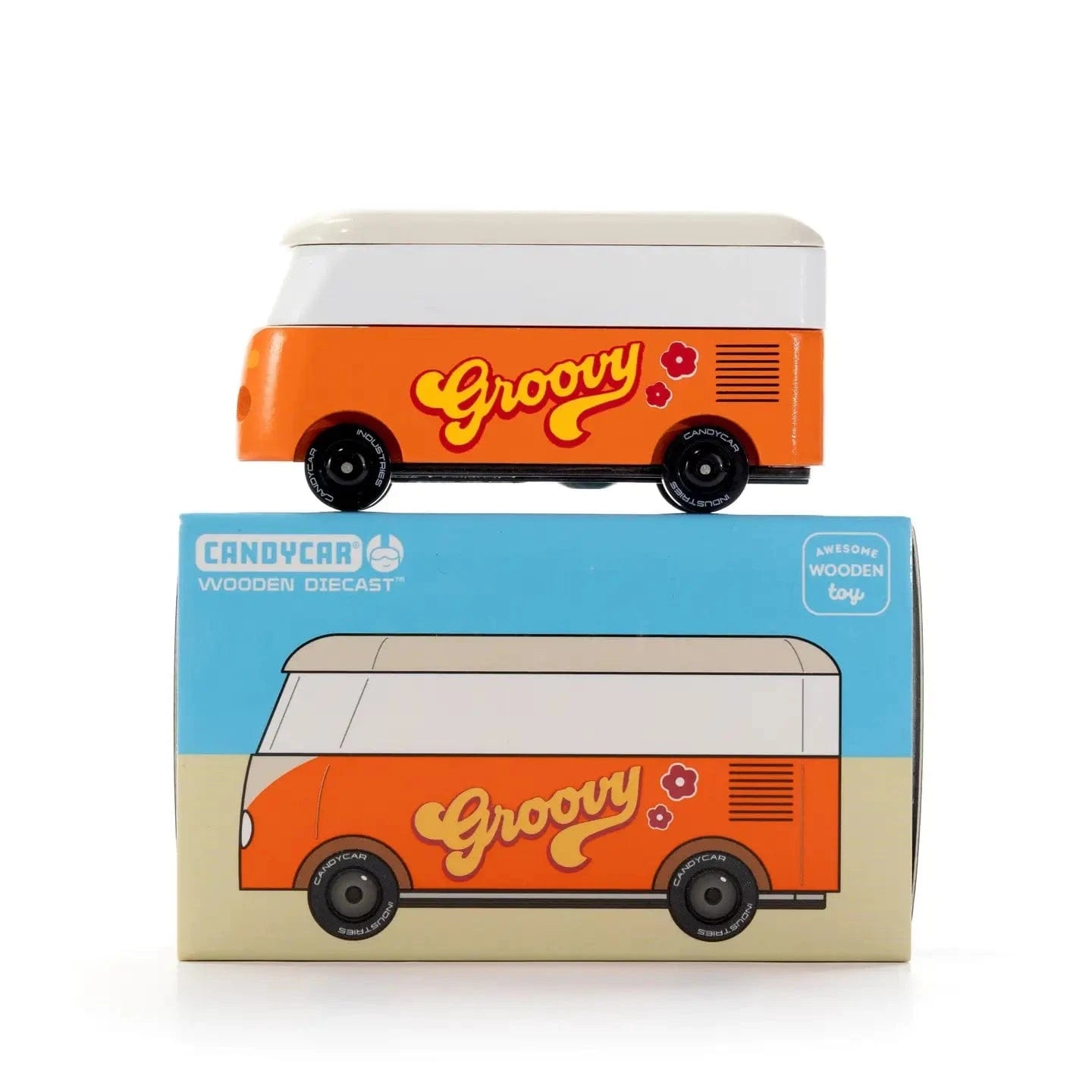VW T1 Groovy Orange CandyLab Lil Tulips