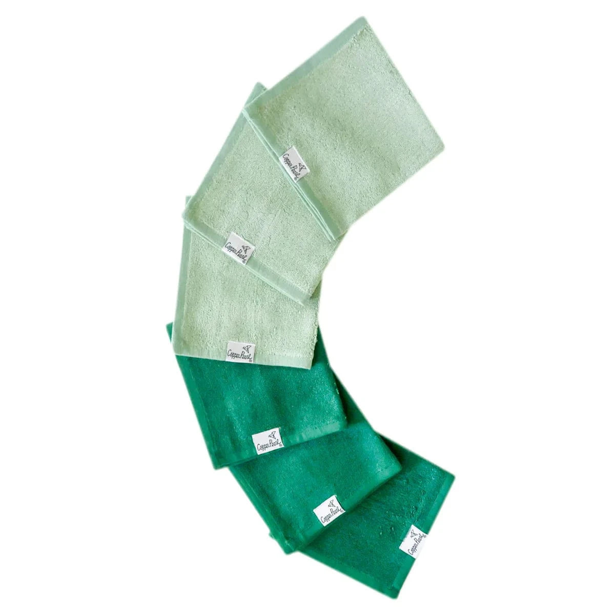 Wade Bamboo Washcloths (6 pack) Copper Pearl Lil Tulips