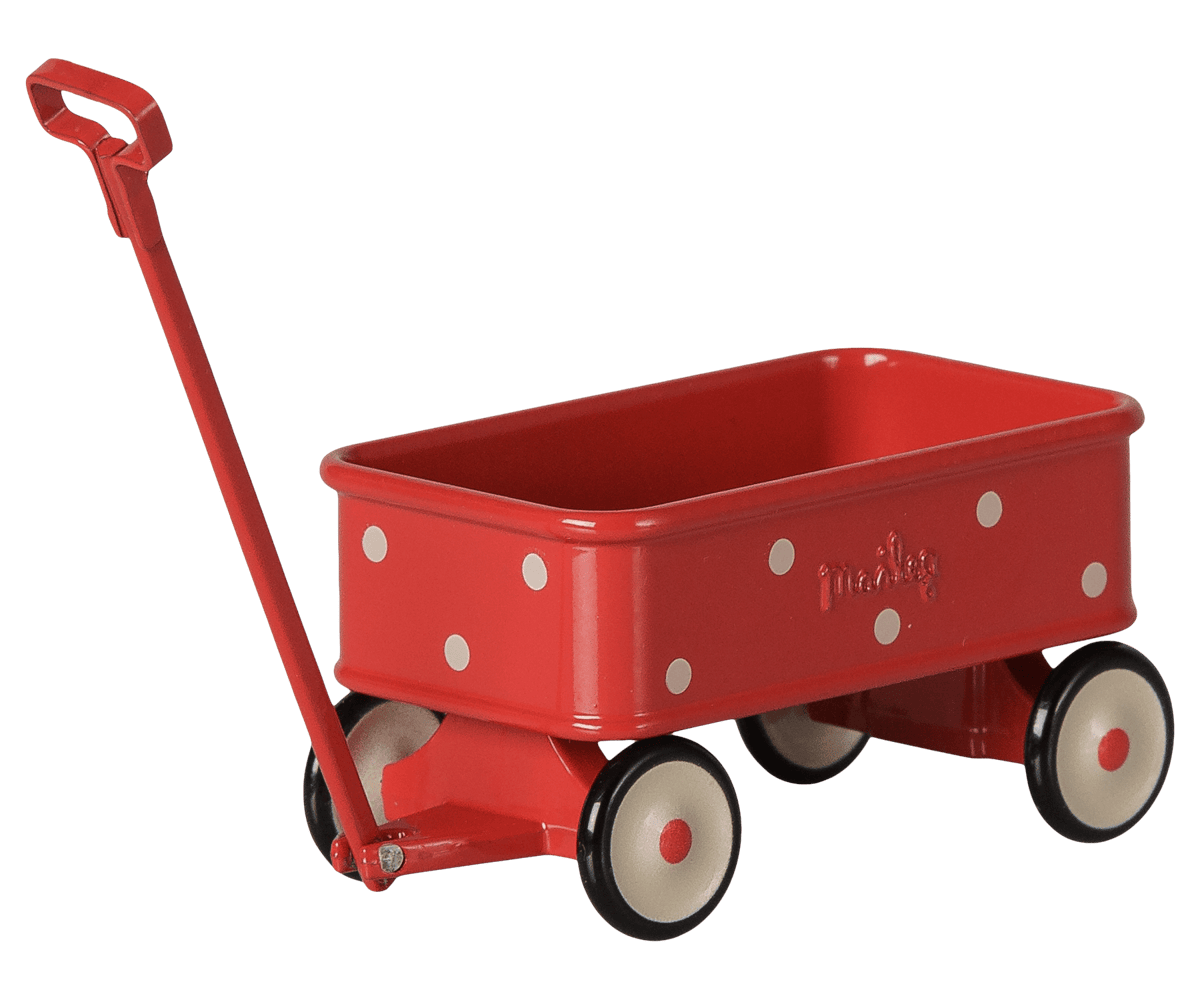 Wagon, Mouse - Red Default Maileg Lil Tulips