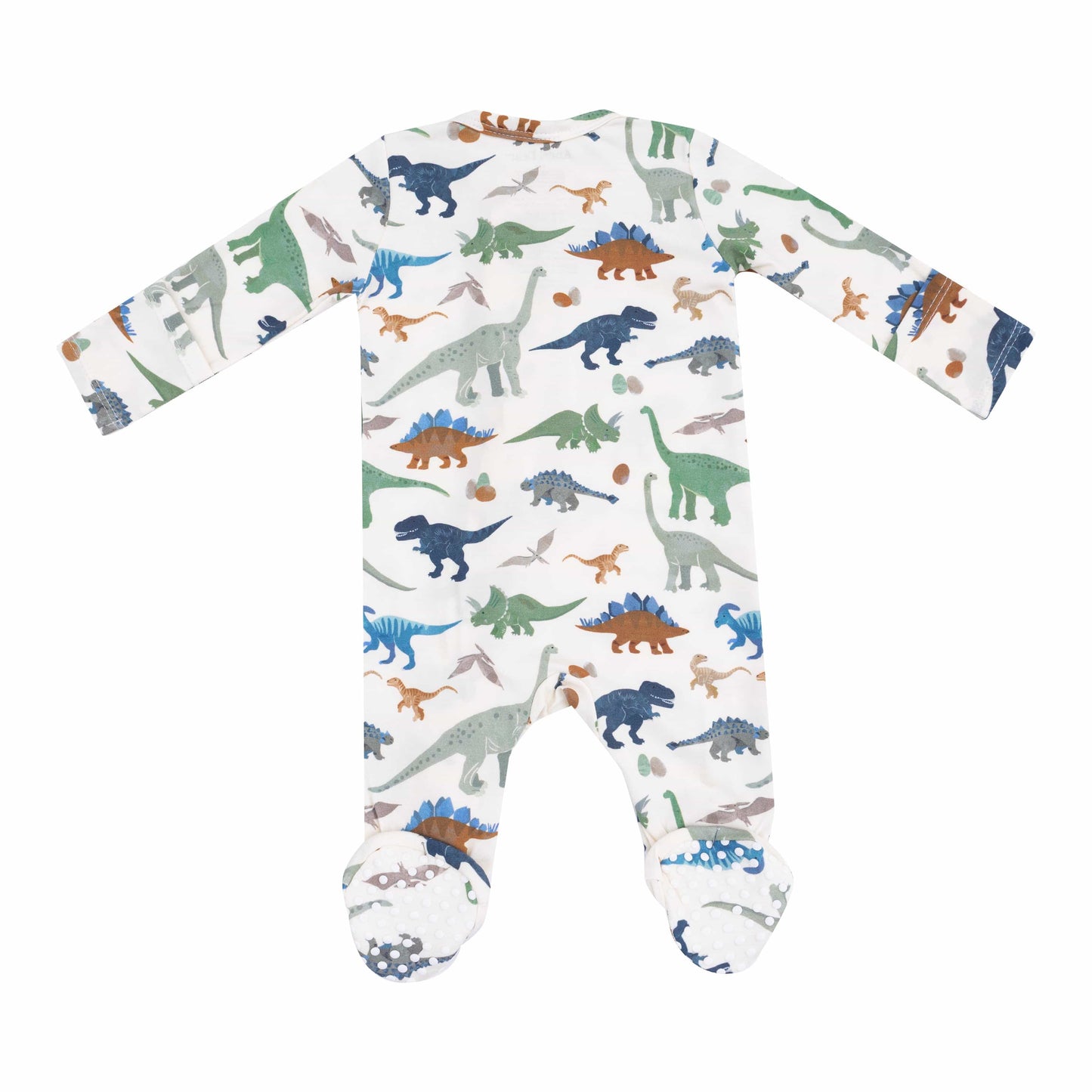 Washy Dinos - 2 Way Zipper Footie Angel Dear Lil Tulips