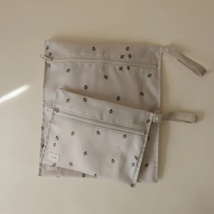 Water Resistant Wet Bag (Bees) Mushie Lil Tulips