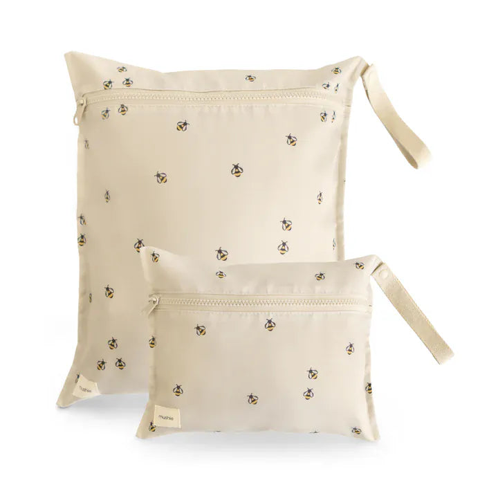 Water Resistant Wet Bag (Bees) Mushie Lil Tulips