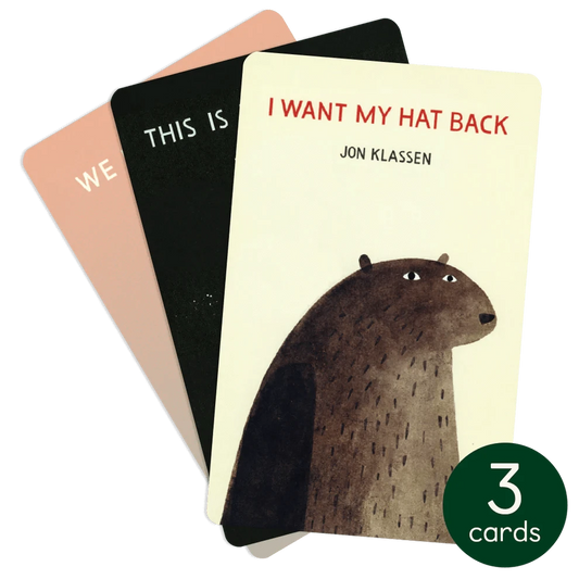 We Found a Hat Pack 3 Audiobook Cards Yoto Lil Tulips