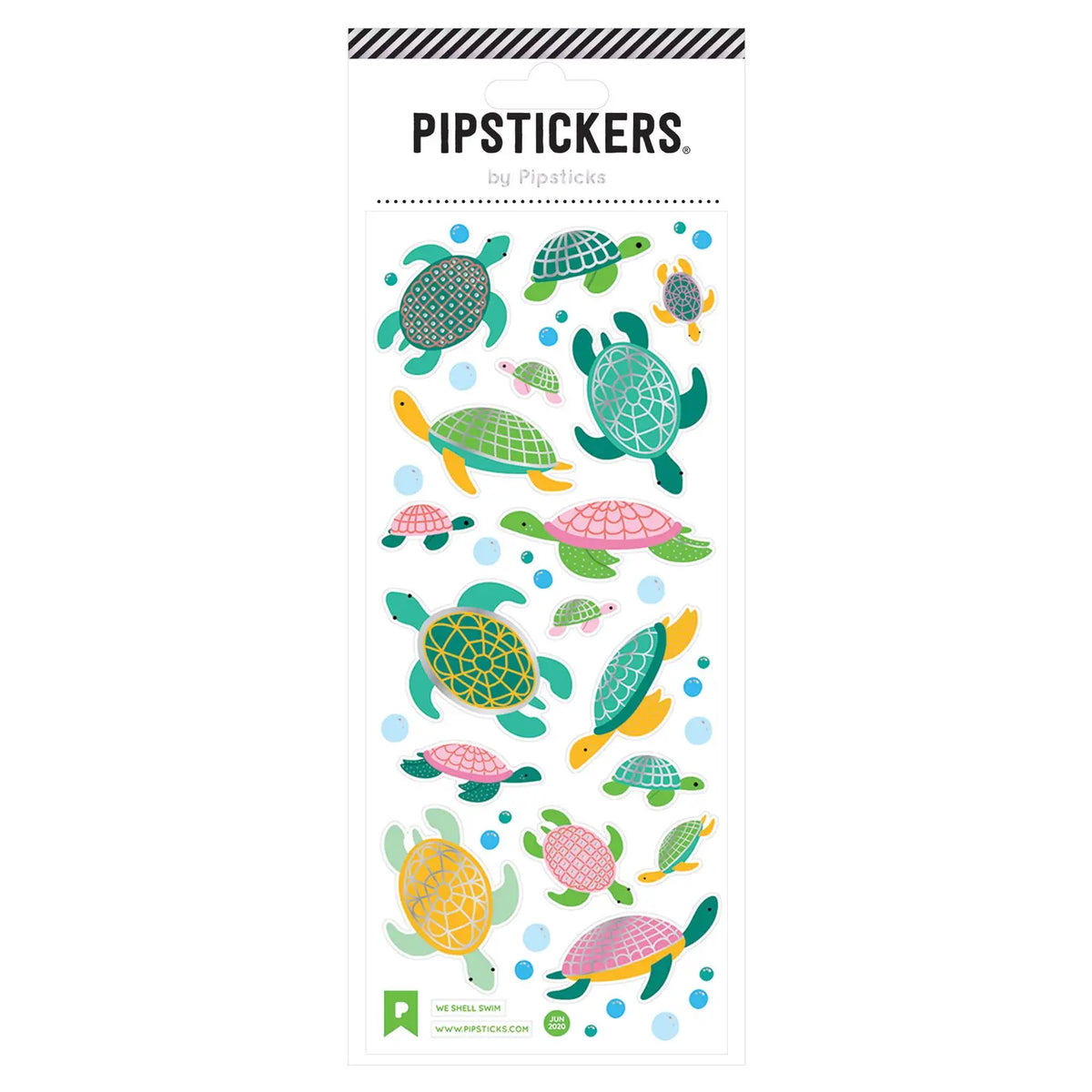 We Shell Swim Stickers Pipsticks Lil Tulips