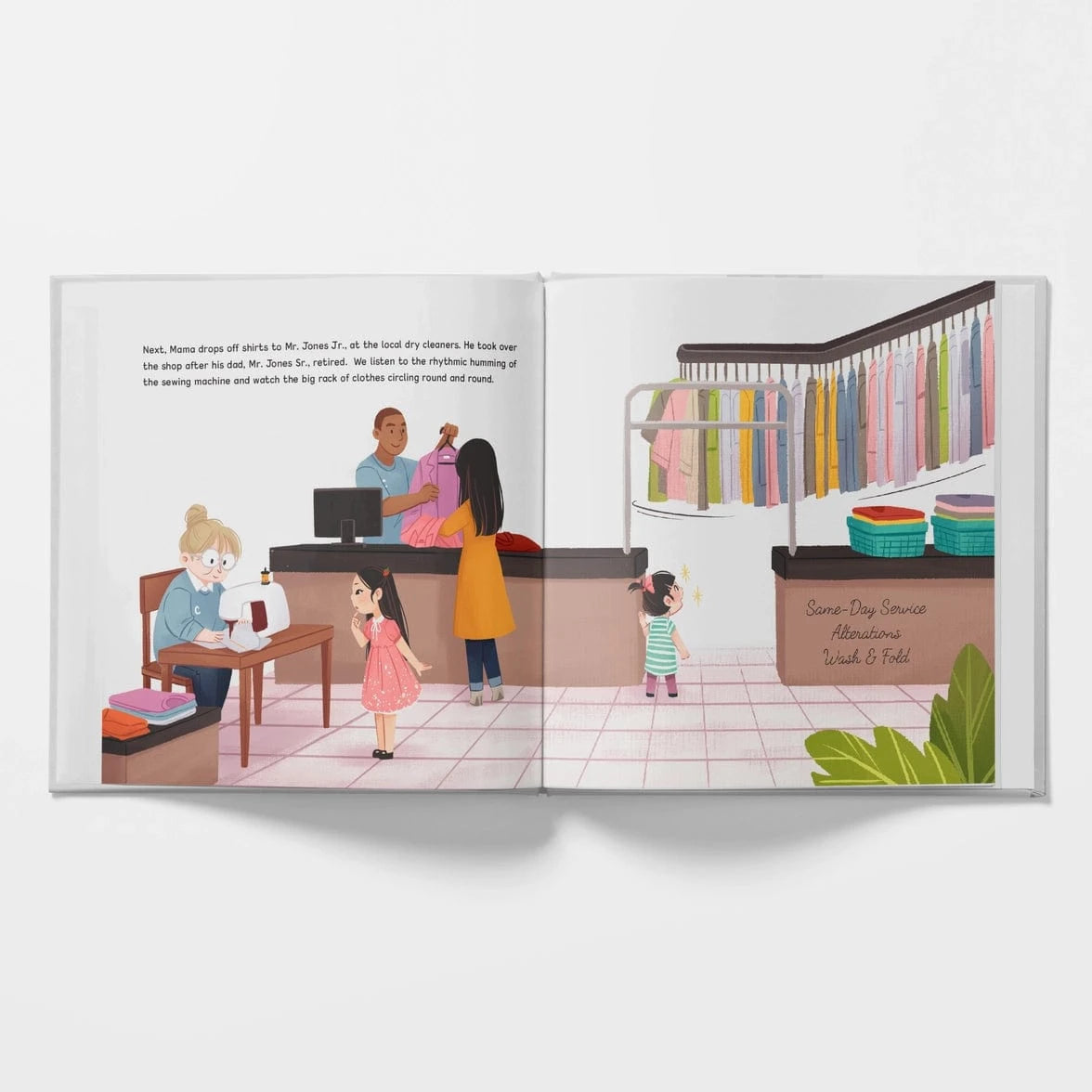 We Shop Small - A Children's Book On Community & Connection Lychee Press Lil Tulips