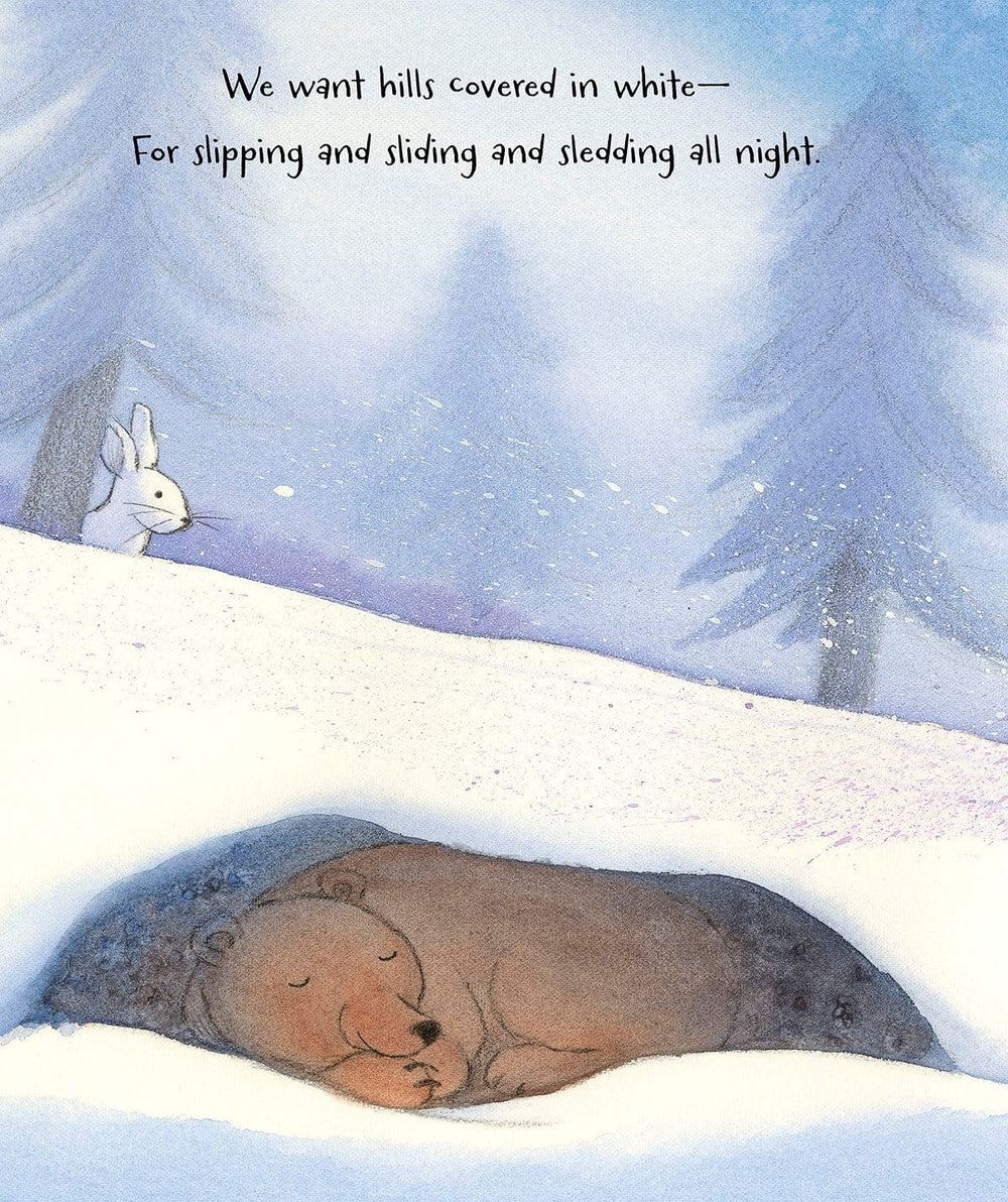 We Want Snow! Sleeping Bear Press Books Lil Tulips