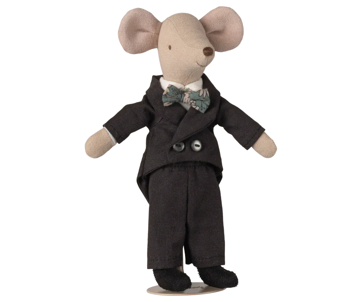 Wedding mice couple in box, Mum and Dad Maileg Lil Tulips