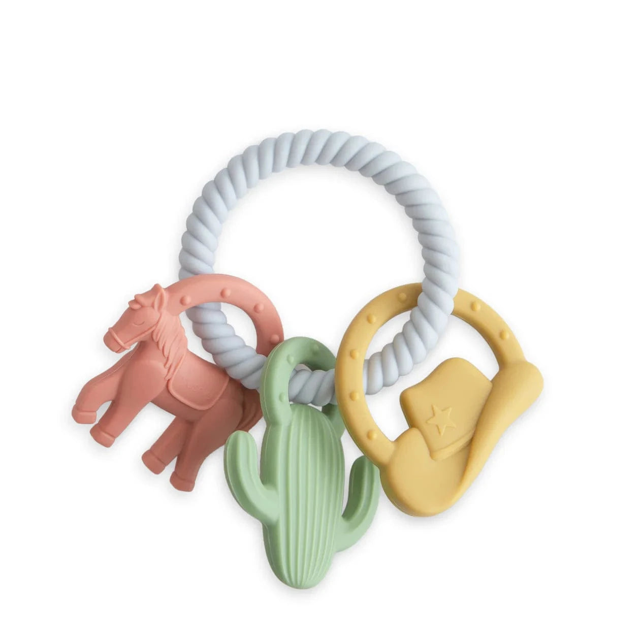 Western Teething Ring Mushie Lil Tulips