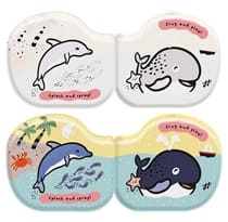 Whale & Friends Bath Book Quatro Lil Tulips