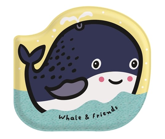 Whale & Friends Bath Book Quatro Lil Tulips