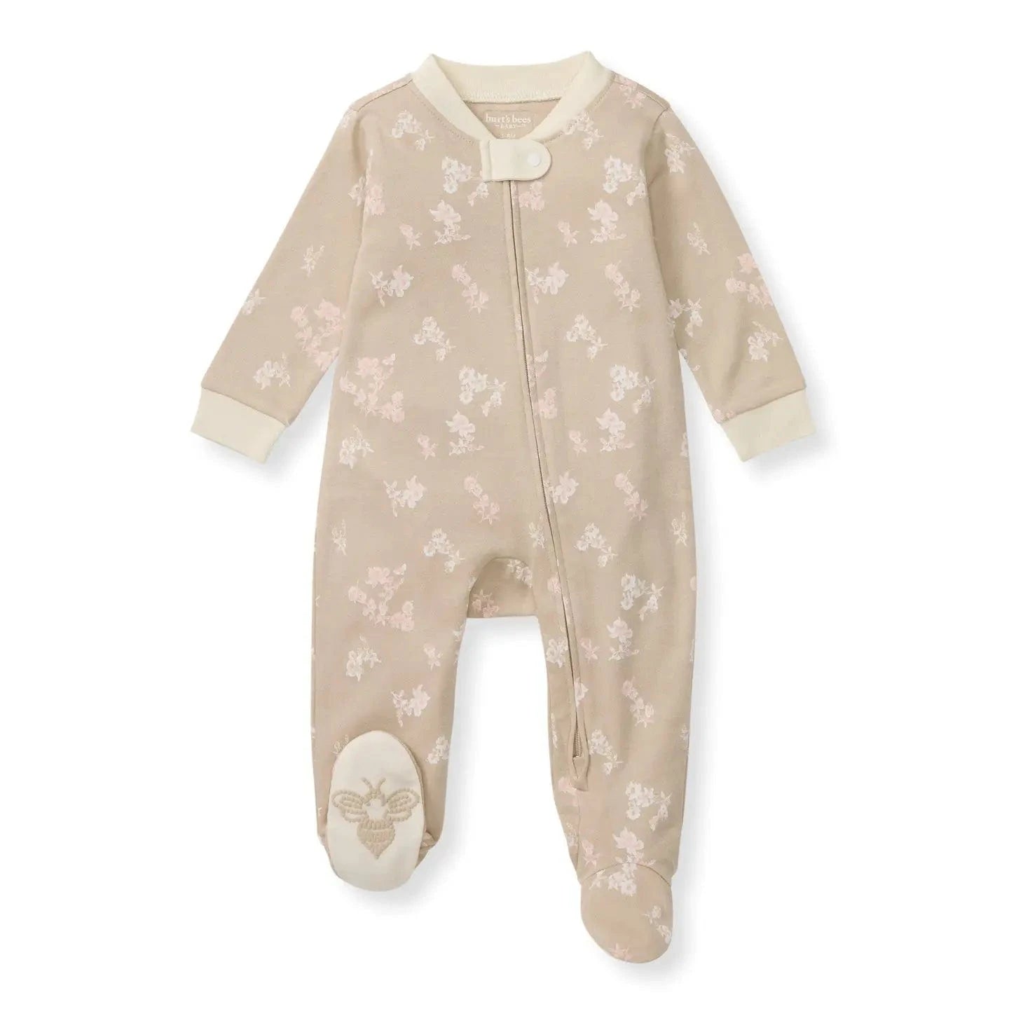 Whimsical Floral Sleep & Play Burt's Bees Baby Lil Tulips