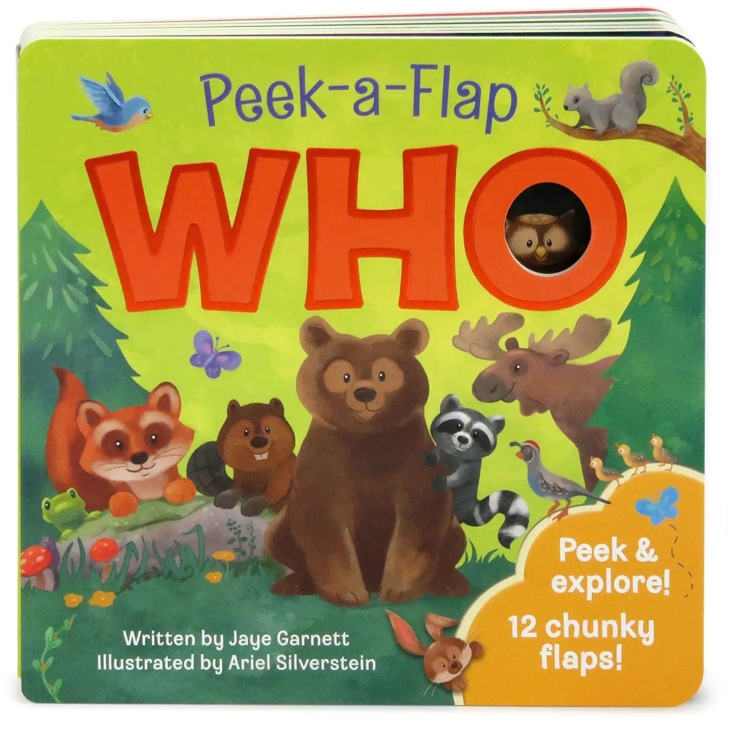 Who Peek-A-Flap Board Book Cottage Door Press Lil Tulips