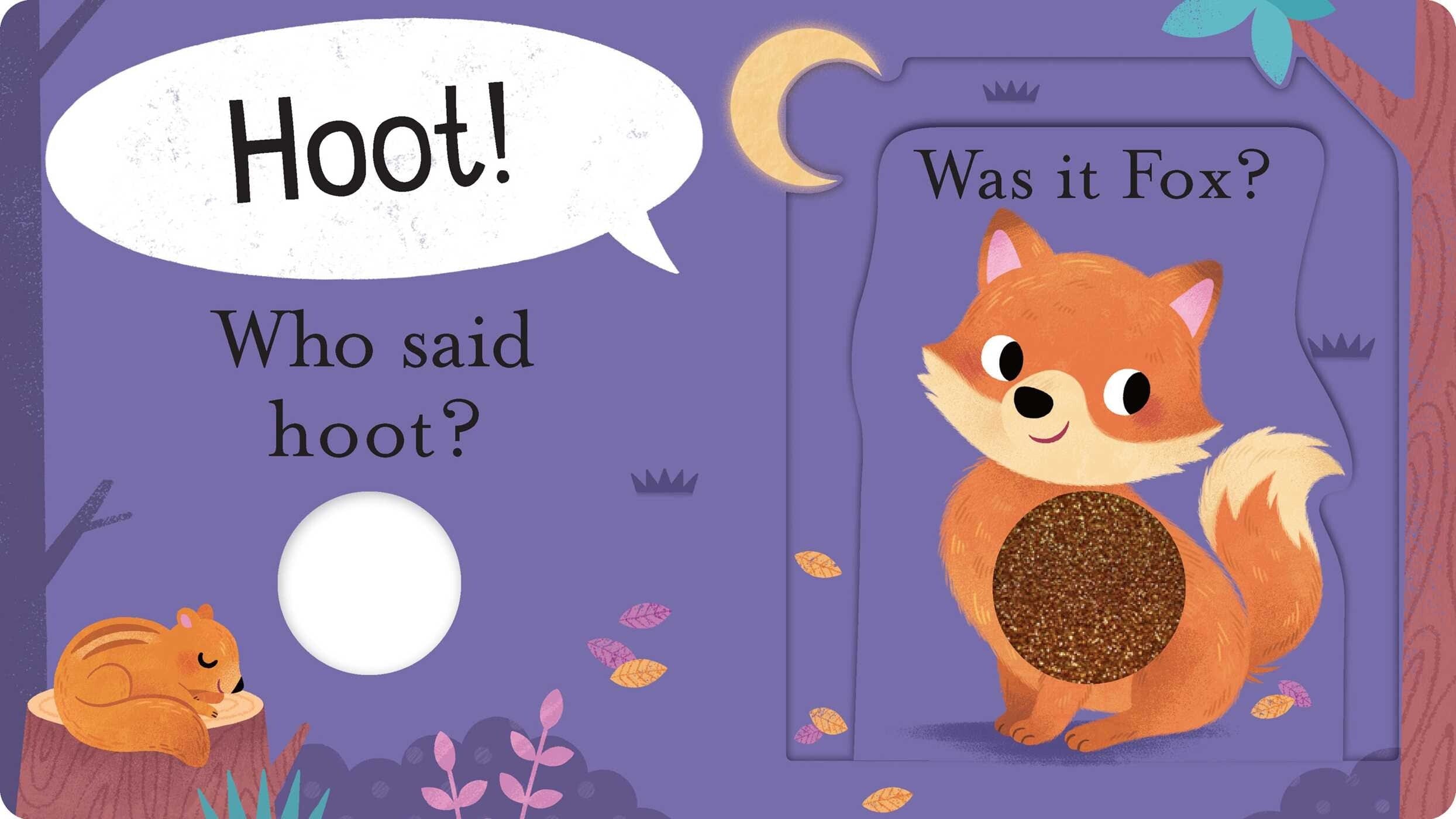 Who Said Hoot? Simon & Schuster Books Lil Tulips