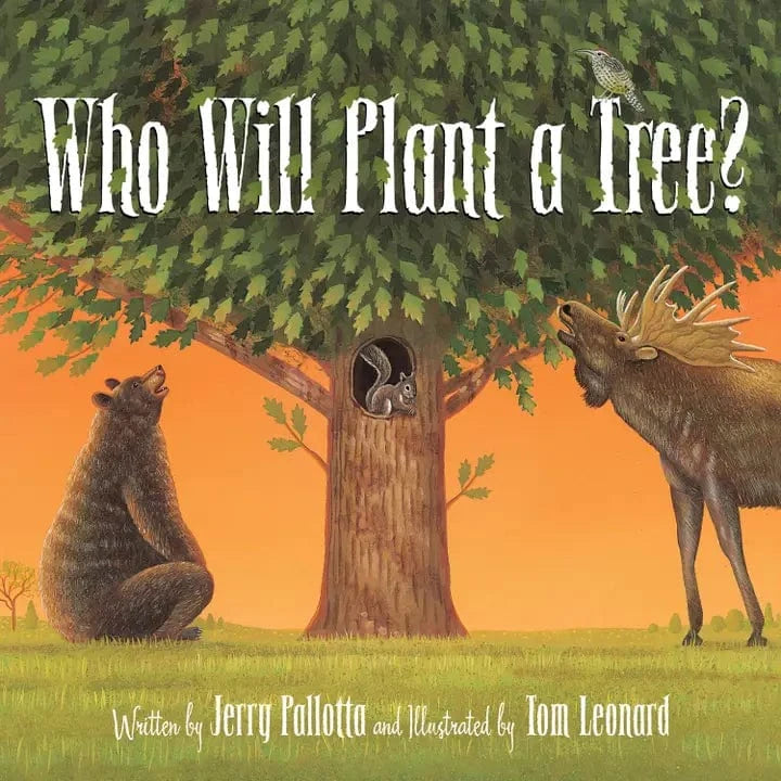 Who Will Plant A Tree - Hardcover Picture Book Sleeping Bear Press Books Lil Tulips
