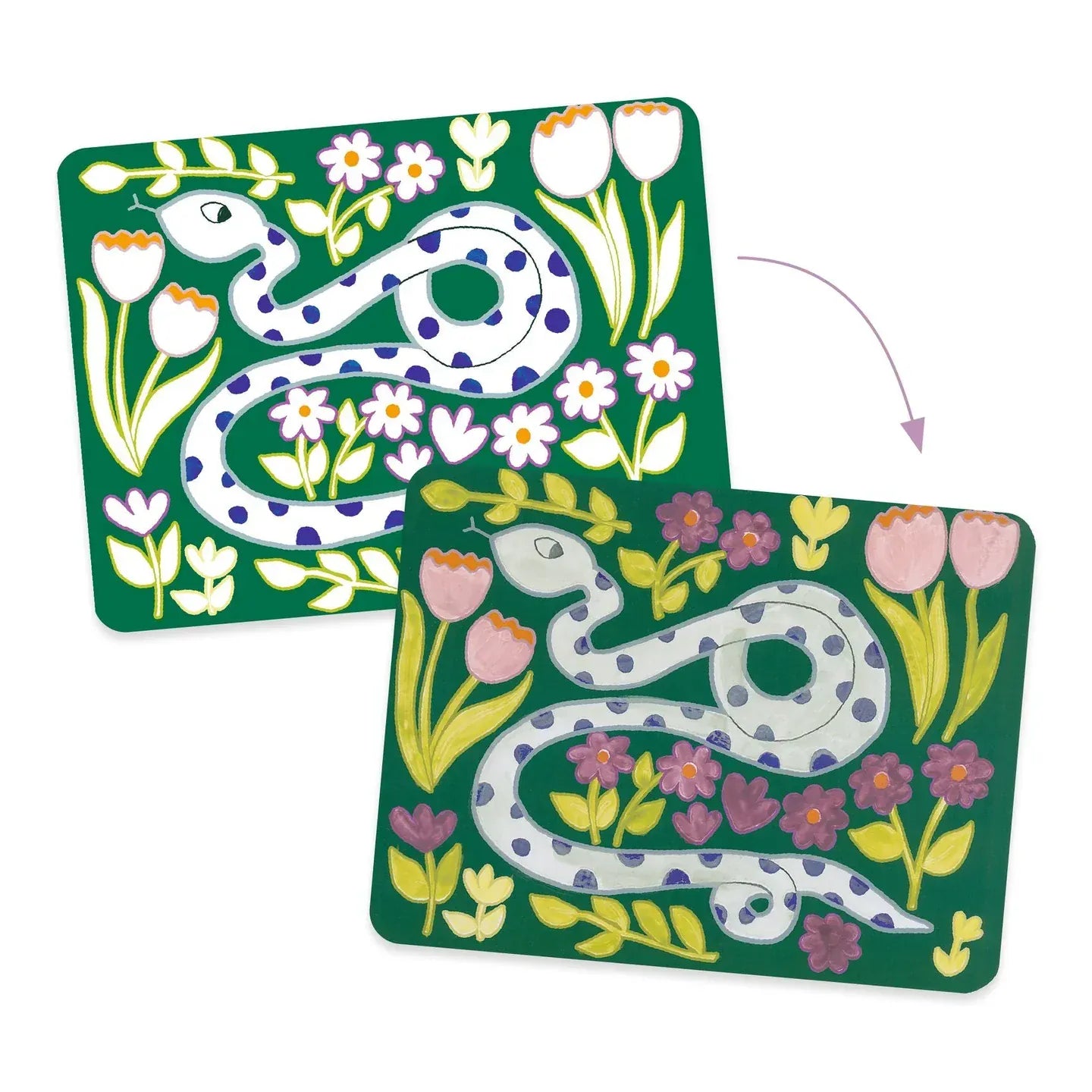 Wild Ones Paint with Water Activity Set Djeco Lil Tulips