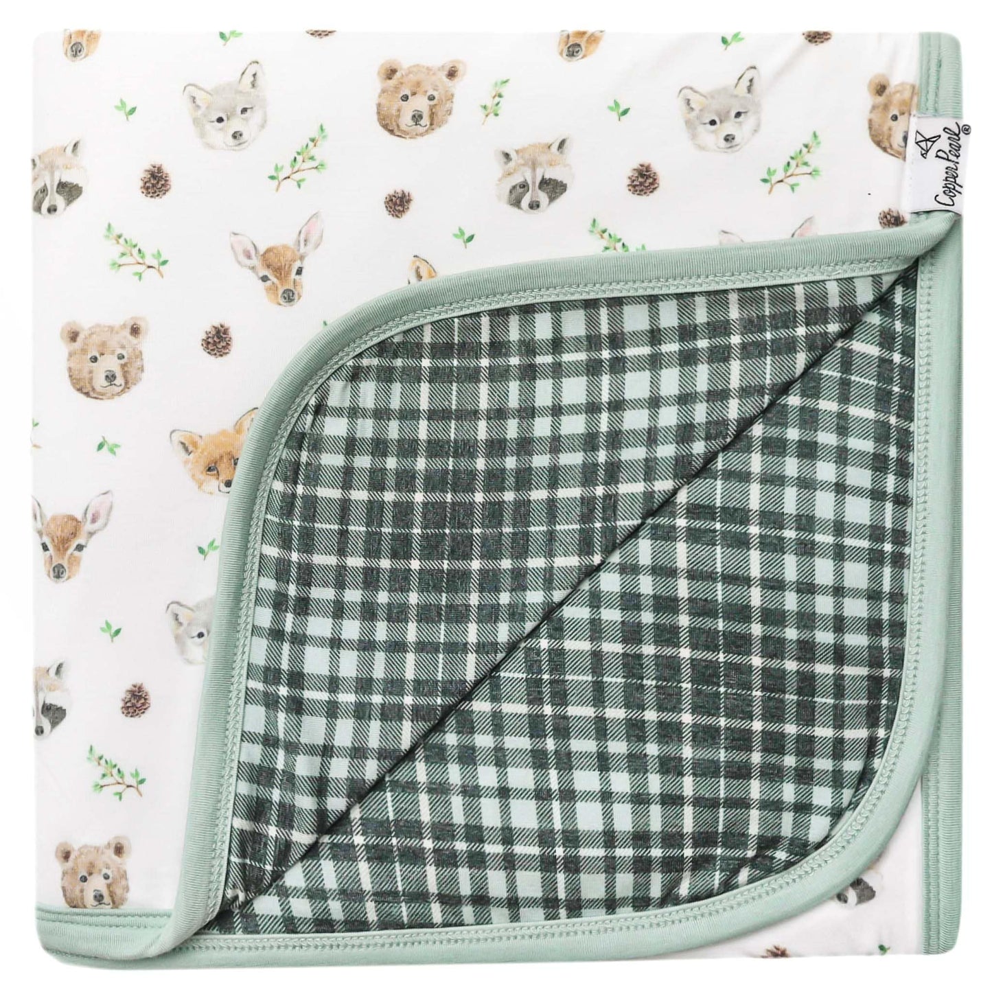 Wilder 3-Layer Stretchy Quilt Copper Pearl Lil Tulips
