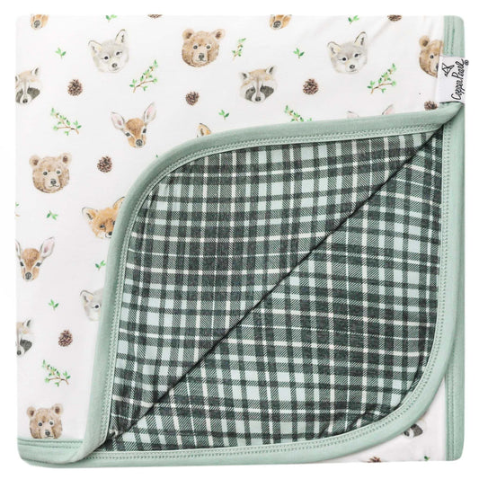 Wilder 3-Layer Stretchy Quilt Copper Pearl Lil Tulips