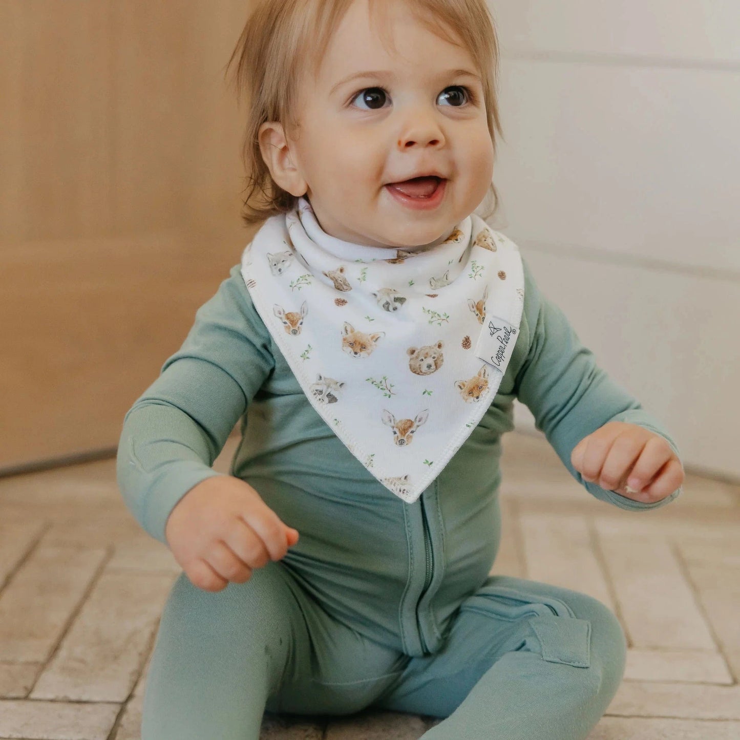 Wilder Baby Bandana Bibs Copper Pearl Lil Tulips
