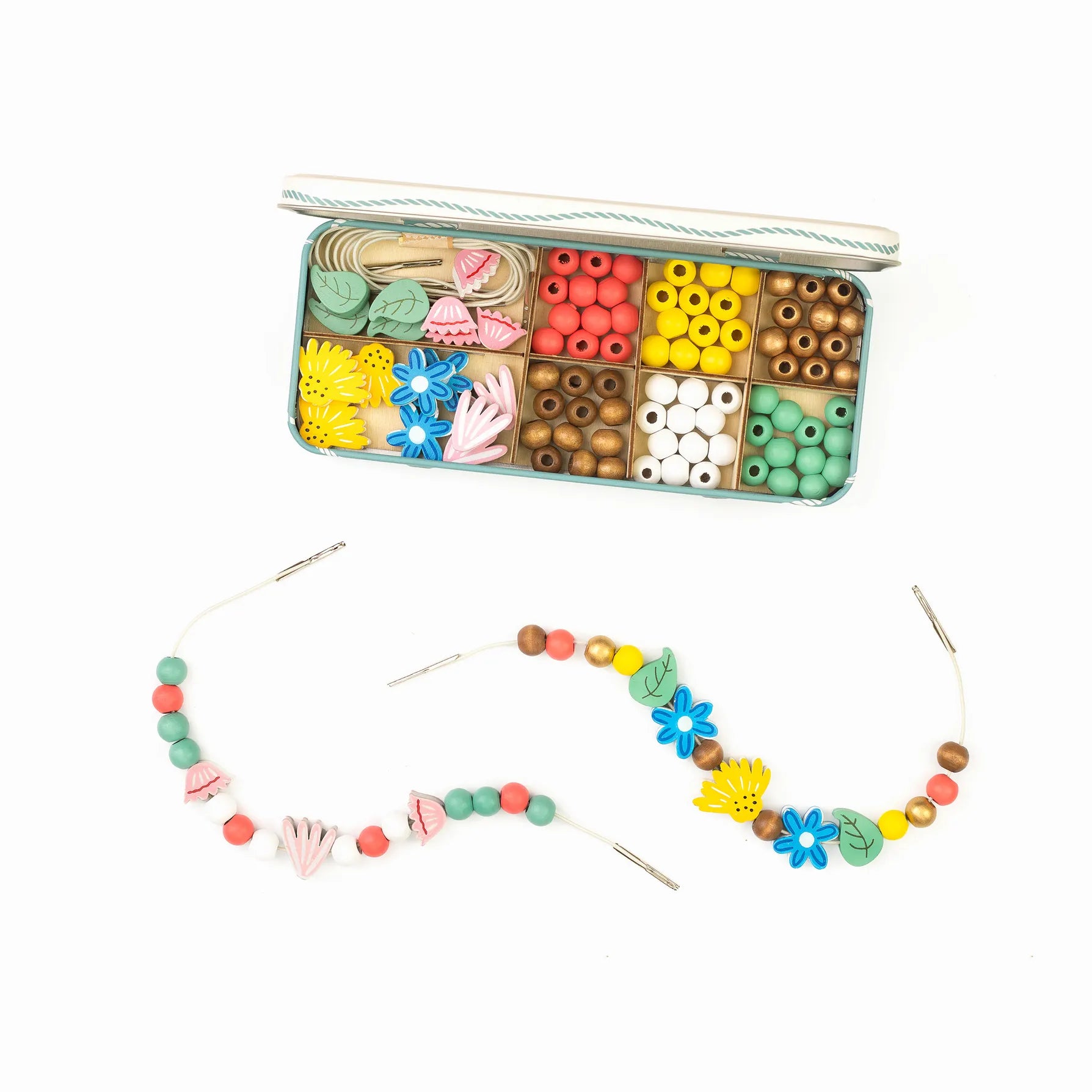 Wildflower Bracelet Bead Kit Cotton Twist Lil Tulips
