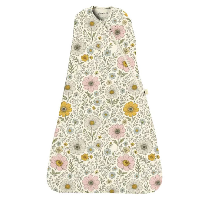 Wildflower Swaddle Sleep Sack 1.0 Tog Gunamuna Lil Tulips