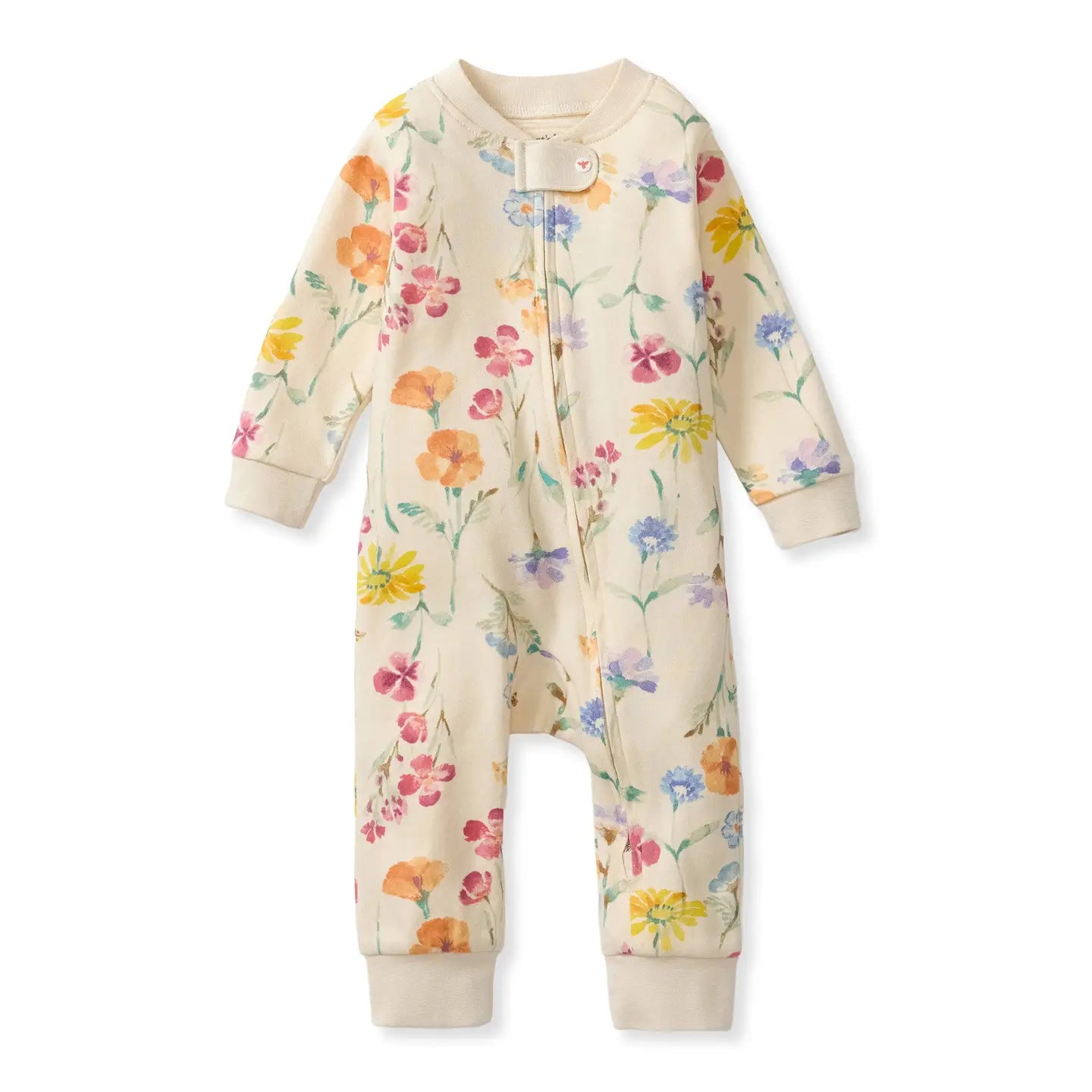 Wildflowers Organic Cotton Sleep & Play Burt's Bees Baby Lil Tulips