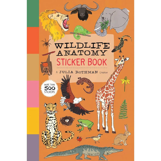 Wildlife Anatomy Sticker Book Hachette Lil Tulips