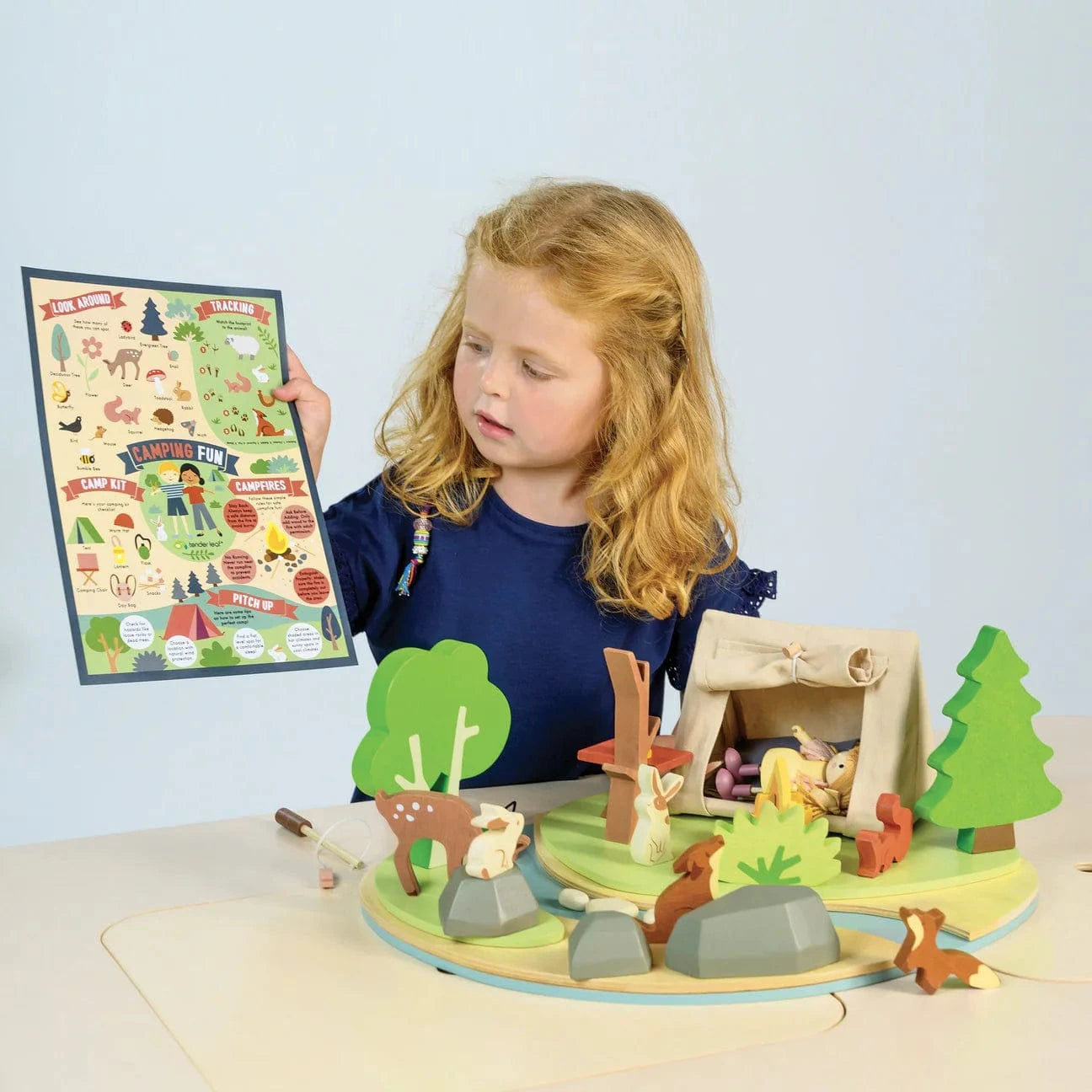 Wildlife Camping Playset Tender Leaf Lil Tulips