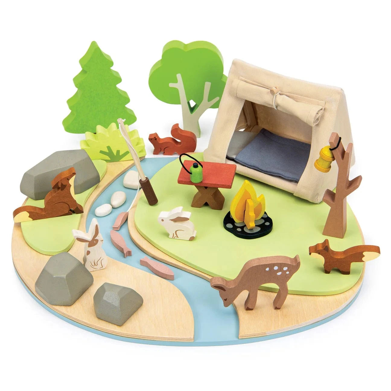 Wildlife Camping Playset Tender Leaf Lil Tulips
