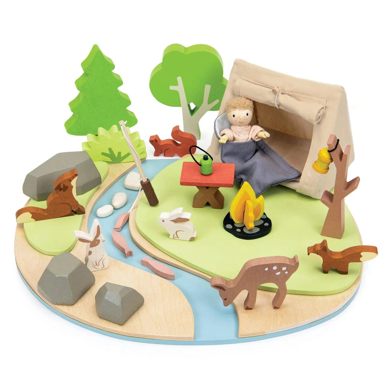 Wildlife Camping Playset Tender Leaf Lil Tulips