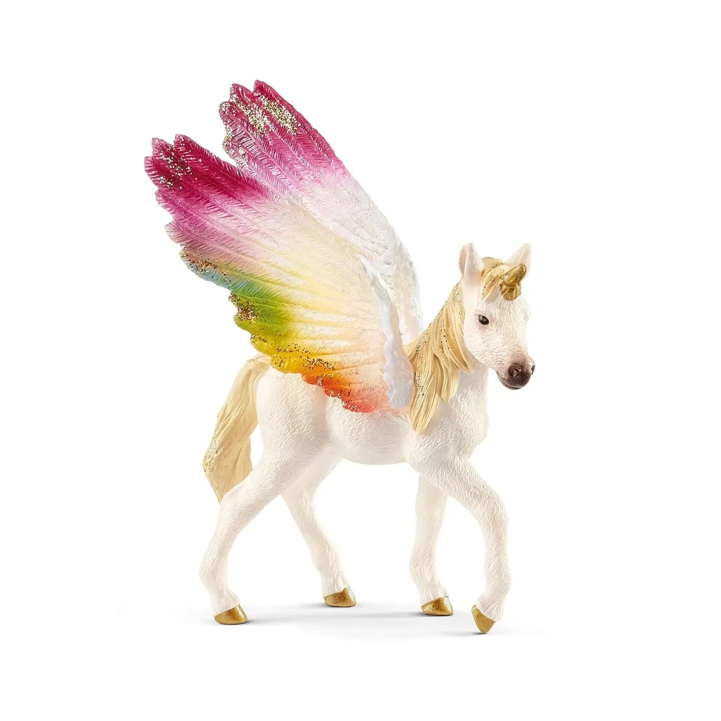 Winged Rainbow Unicorn, Foal Schleich Lil Tulips