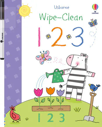 Wipe-Clean 123 Harper Collins Childrens Lil Tulips