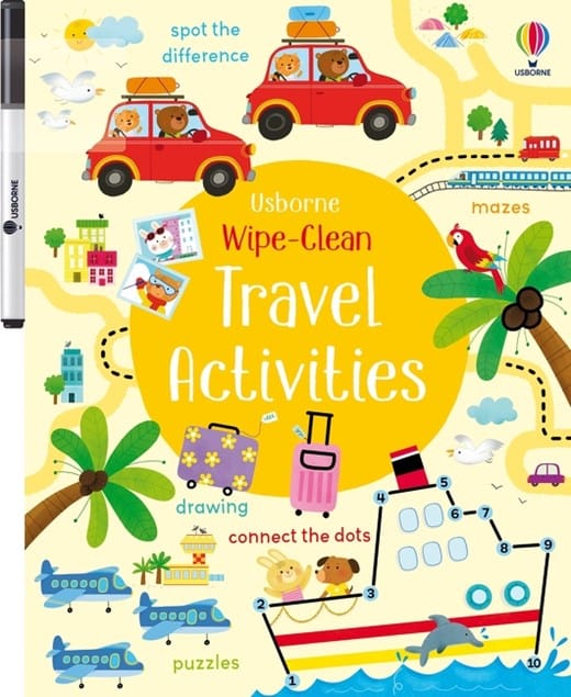 Wipe-Clean Travel Activities Harper Collins Childrens Lil Tulips
