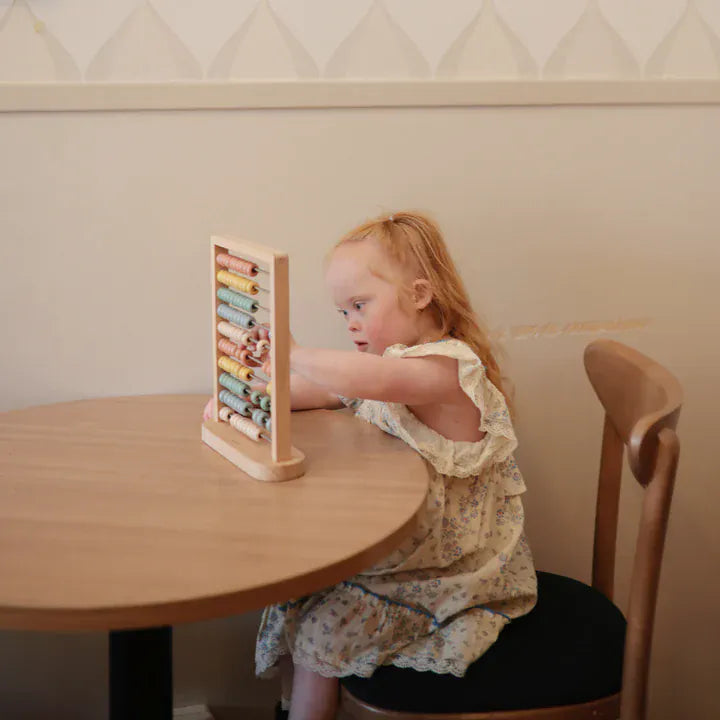 Wooden Abacus Mushie Lil Tulips
