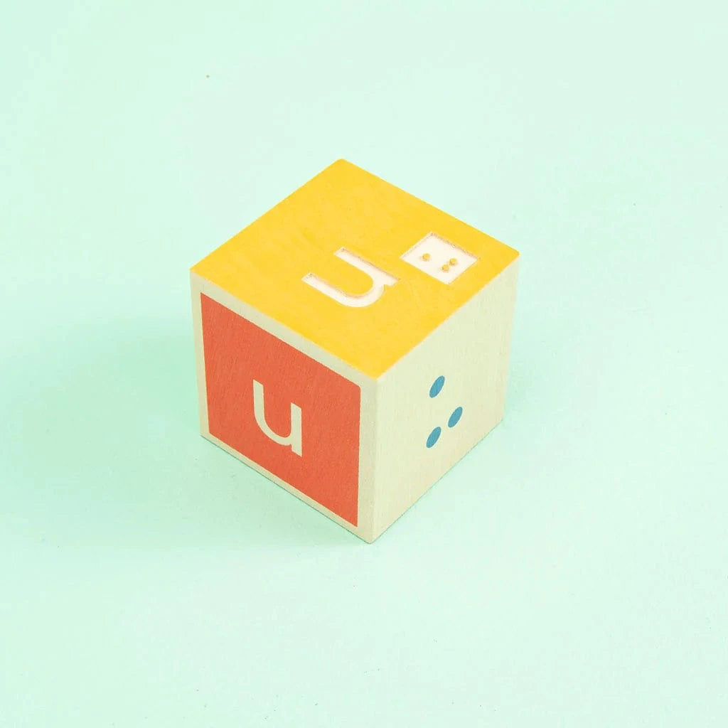 Wooden Braille Blocks Uncle Goose Lil Tulips