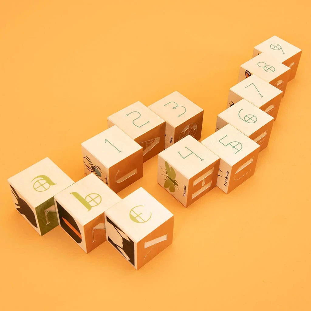 Wooden Bug Blocks Uncle Goose Lil Tulips