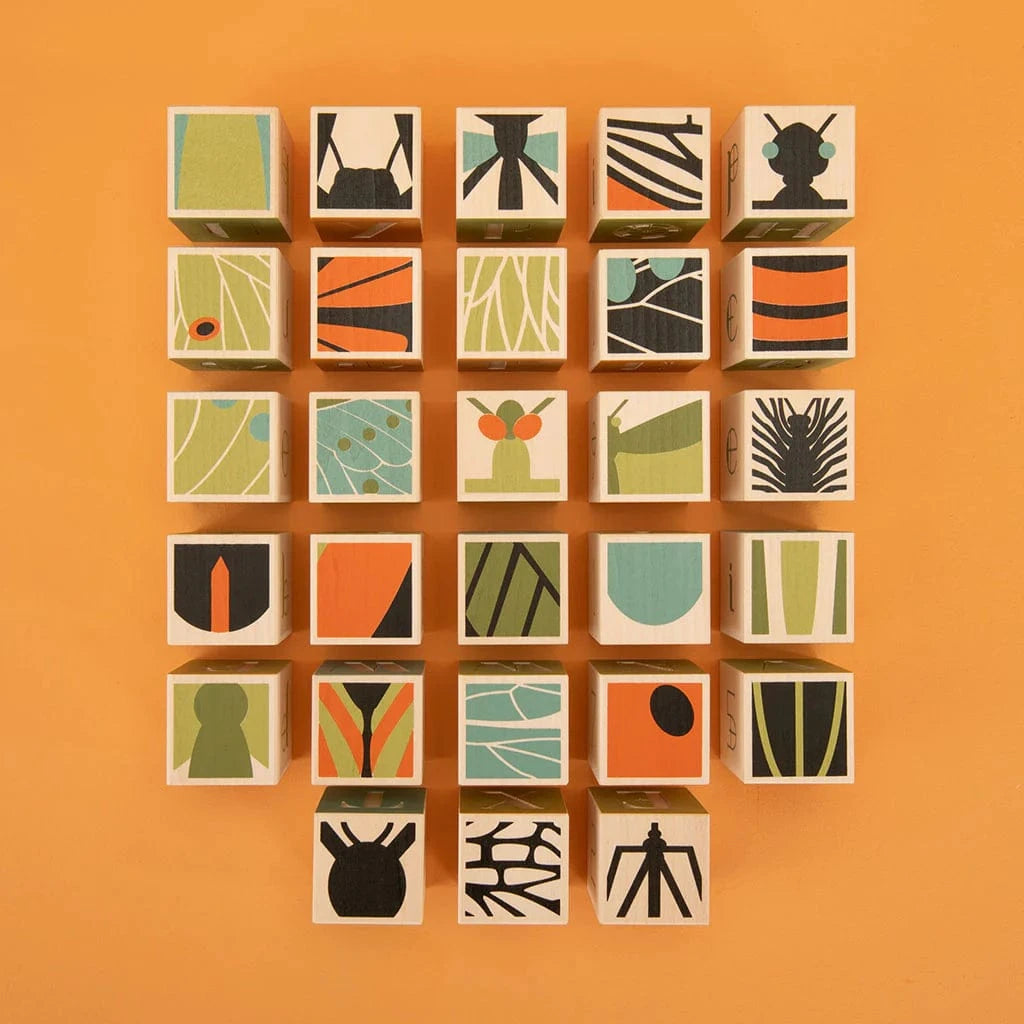 Wooden Bug Blocks Uncle Goose Lil Tulips