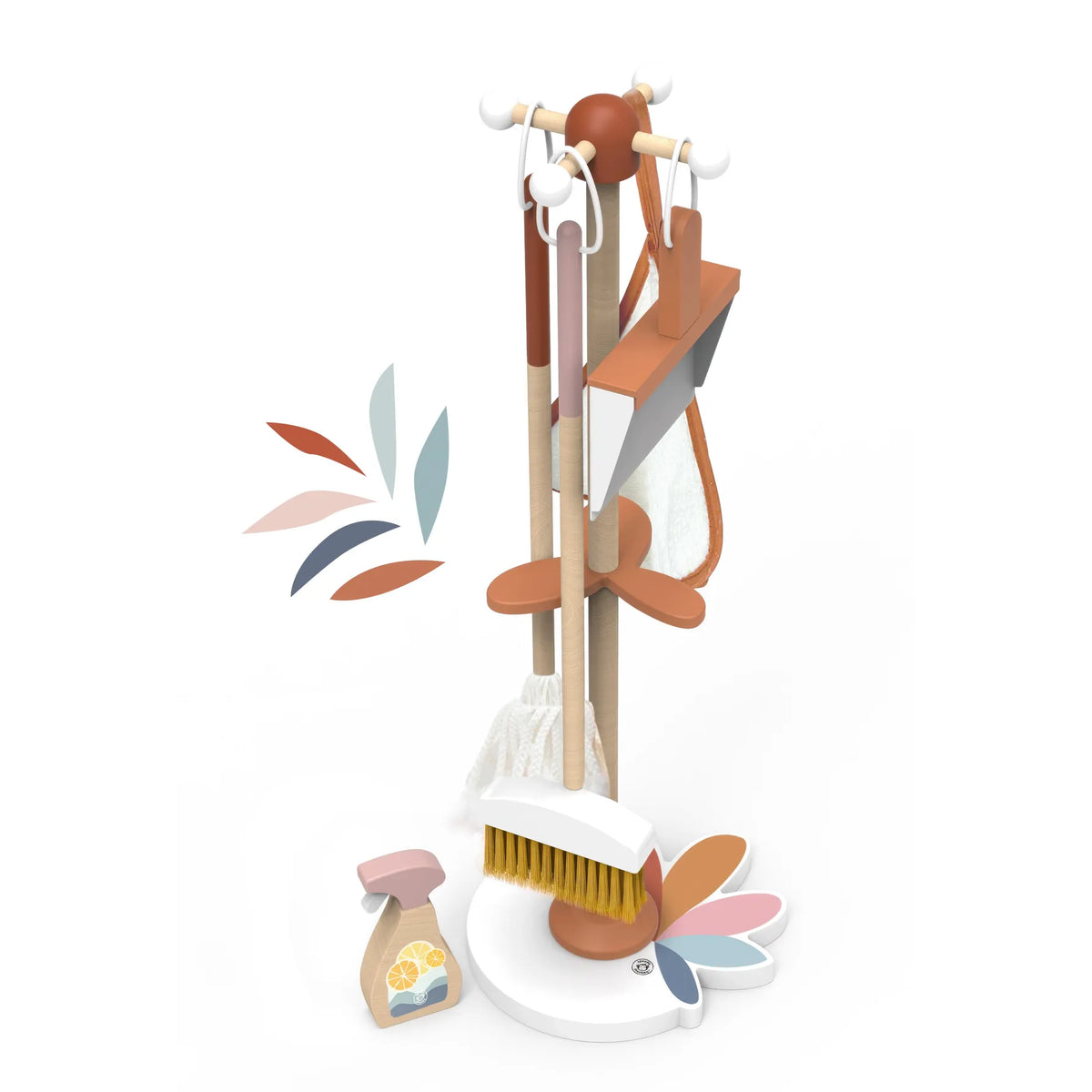 Wooden Cleaning Set Speedy Monkey Lil Tulips