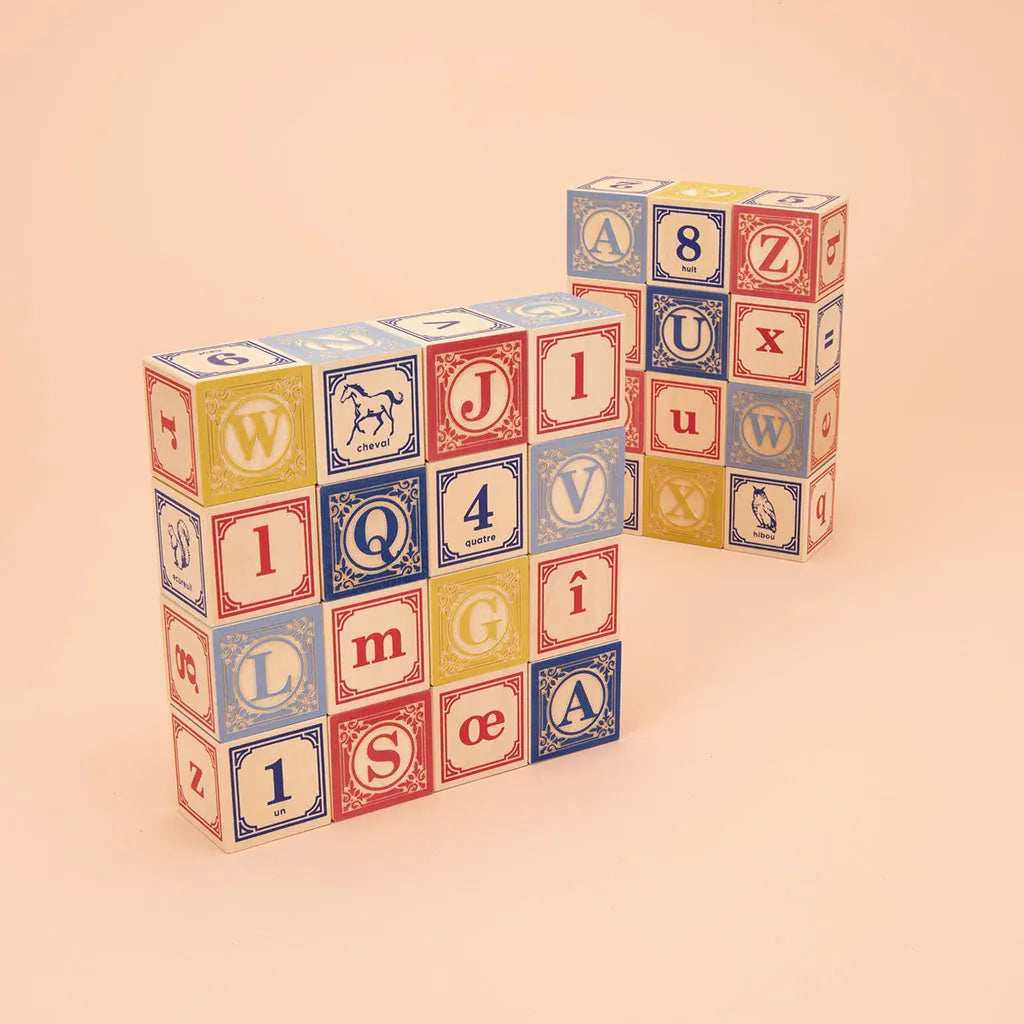 Wooden French Blocks Uncle Goose Lil Tulips