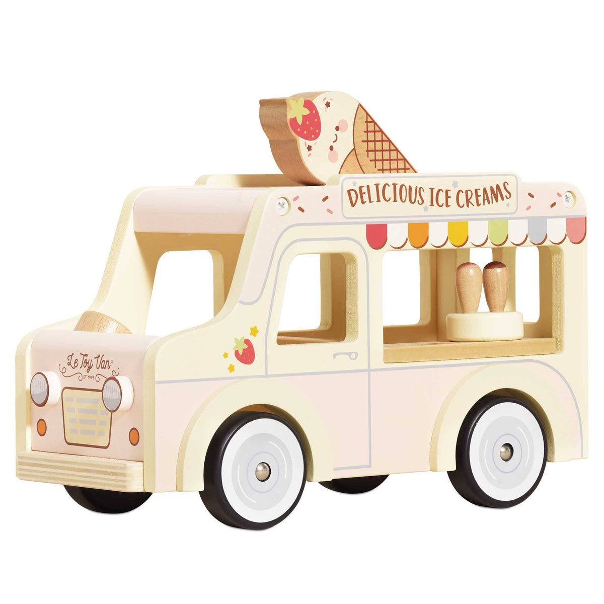 Wooden Ice Cream Van Le Toy Van Lil Tulips