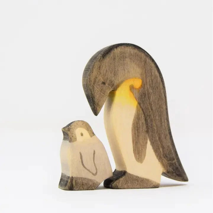 Wooden Penguin with Chick* Eric & Albert Final Sale Lil Tulips