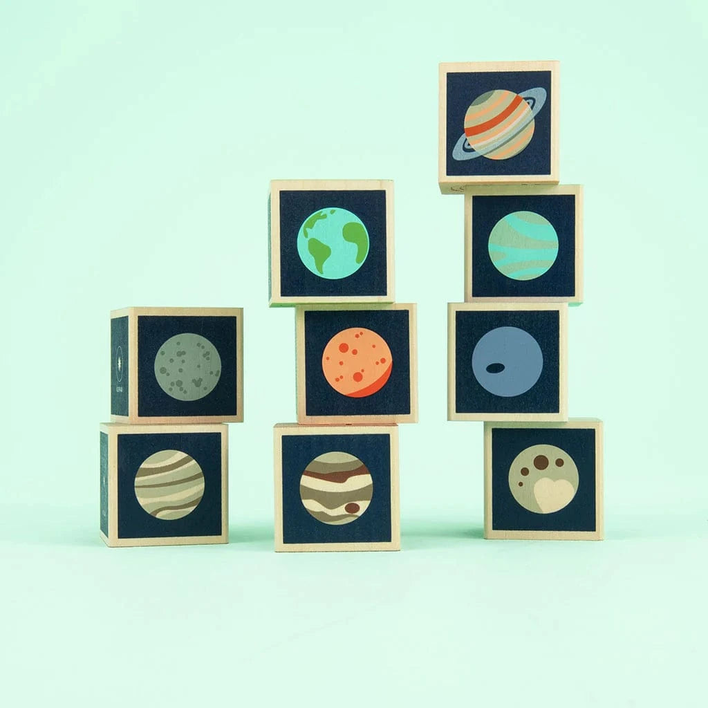 Wooden Planet Blocks Uncle Goose Lil Tulips