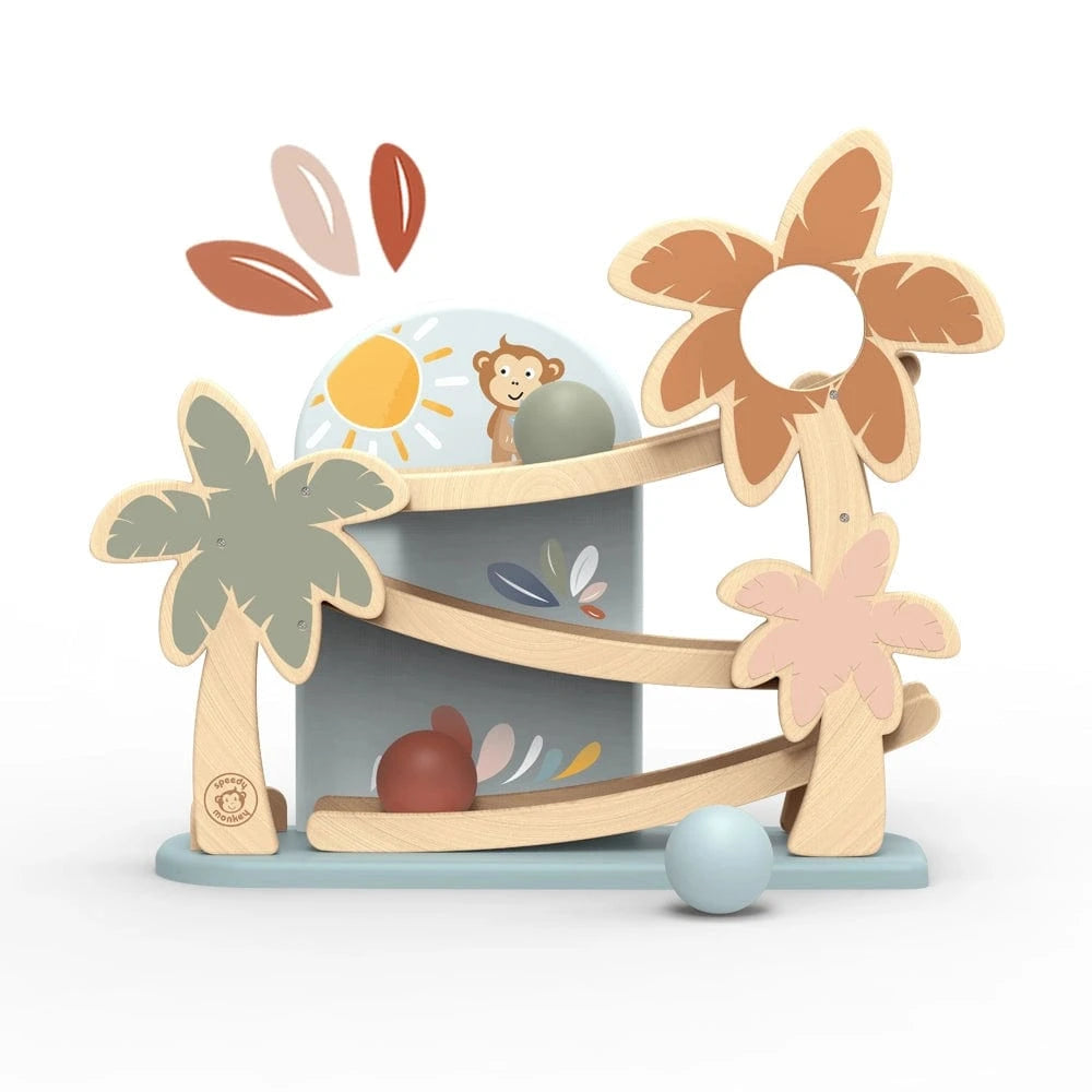 Wooden Ramp Racer Speedy Monkey Lil Tulips