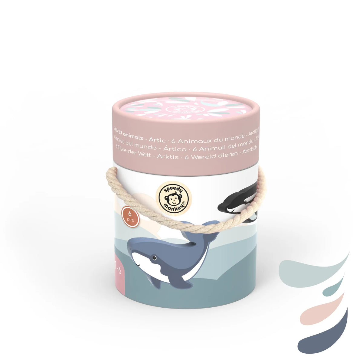 World Animals - Artic Speedy Monkey Lil Tulips