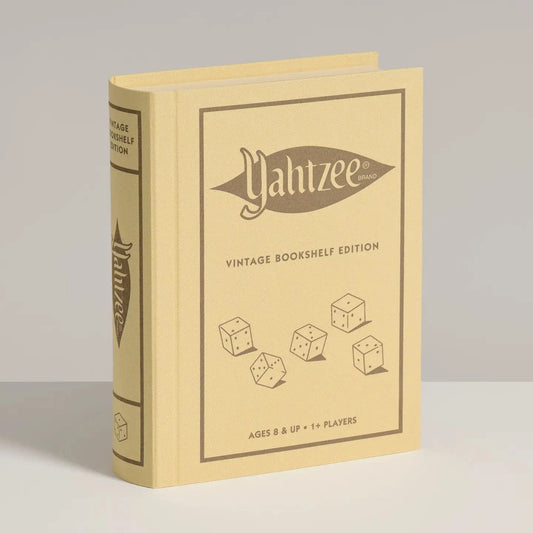 Yahtzee Vintage Bookshelf Edition WS Game Company Lil Tulips