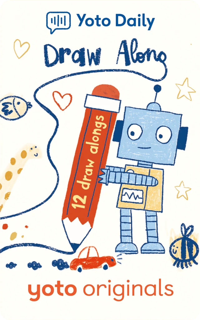 Yoto Daily: Draw Along - Audiobook Card Yoto Lil Tulips