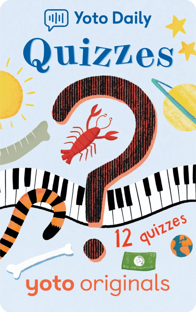 Yoto Daily: Quizzes - Audiobook Card Yoto Lil Tulips