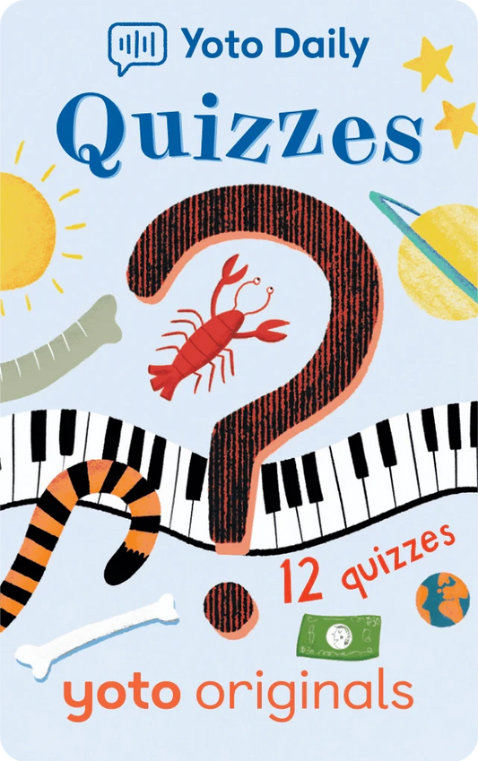 Yoto Daily: Quizzes - Audiobook Card Yoto Lil Tulips