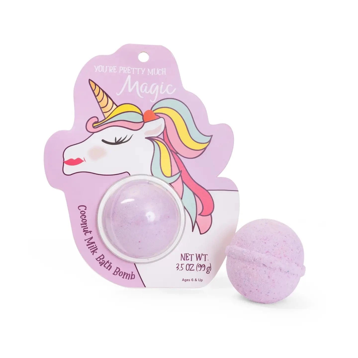 You're Pretty Much Magic Unicorn Bath Bomb Cait + Co Lil Tulips